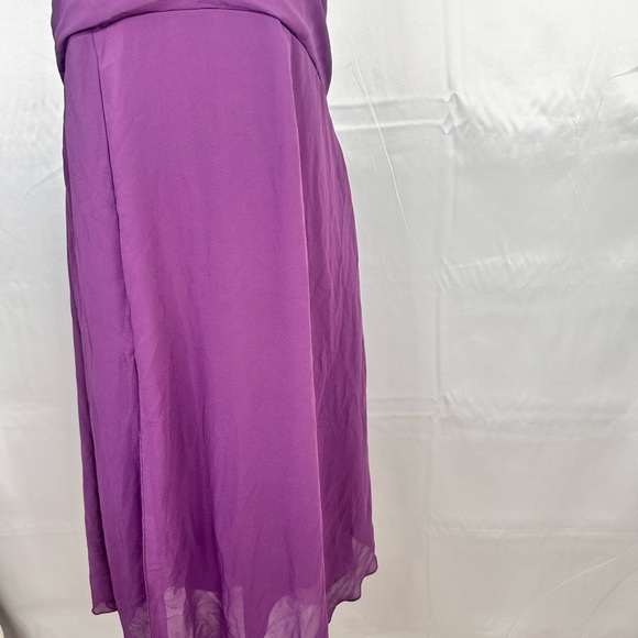 NWT Wild Fable Purple Flowy Lined Halter Dress Size L - Picture 3 of 11